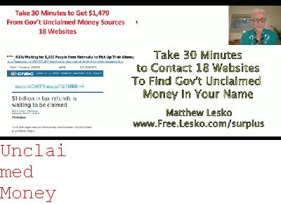 unclaimed Money Indiana Attorney General